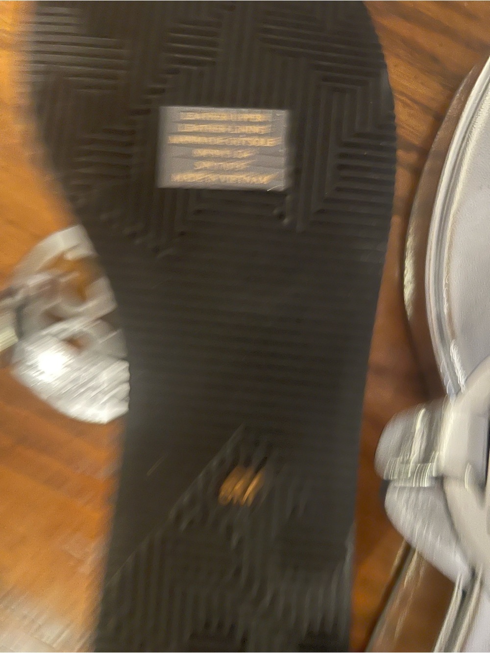Tory Burch Miller Wedge Metallic Leather Thong Sandals - Picture 8 of 8